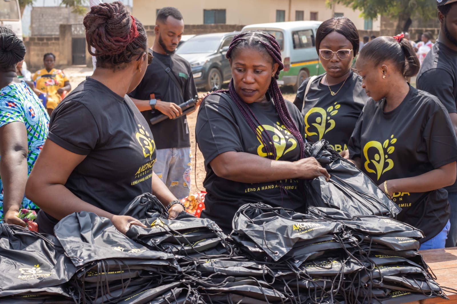 Back-to-School Donation, Nsakye — photograph 3 of 30.