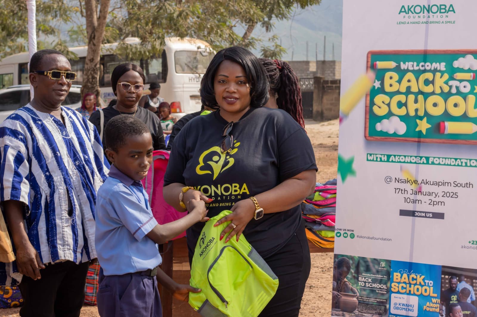 Back-to-School Donation, Nsakye — photograph 9 of 30.