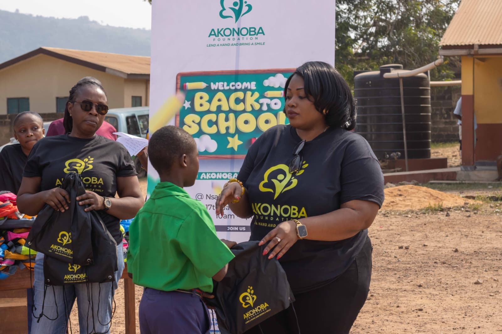 Back-to-School Donation, Nsakye — photograph 11 of 30.