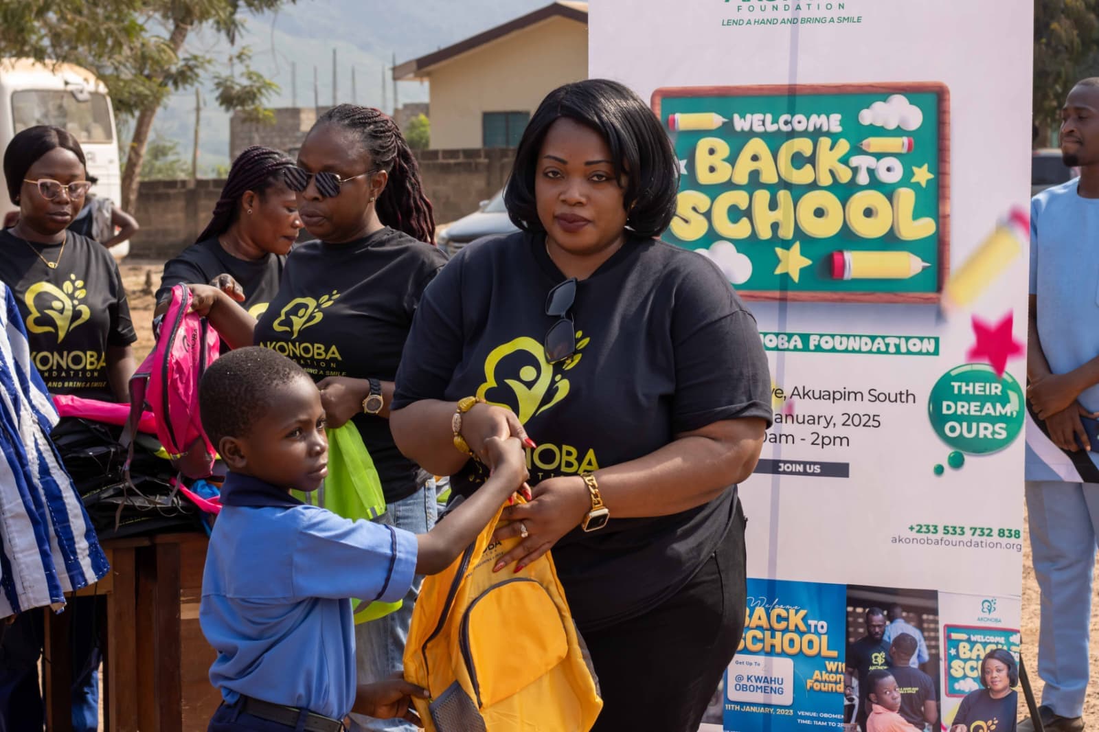 Back-to-School Donation, Nsakye — photograph 16 of 30.