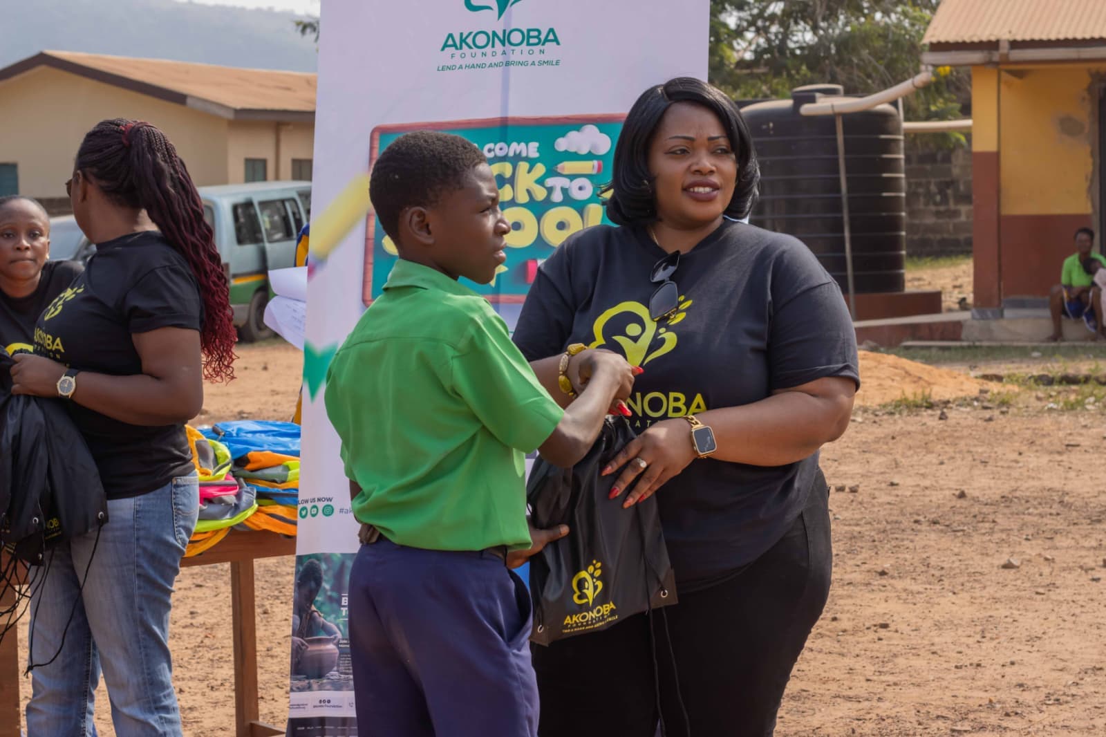 Back-to-School Donation, Nsakye — photograph 18 of 30.