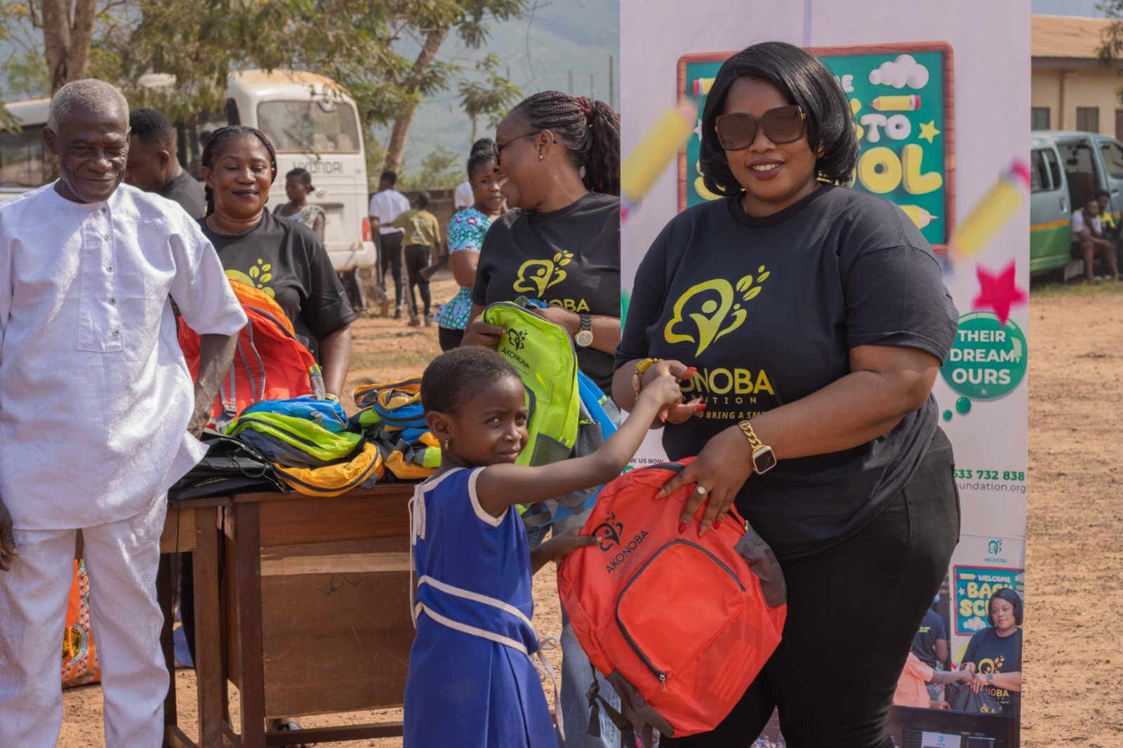 Back-to-School Donation, Nsakye — photograph 22 of 30.