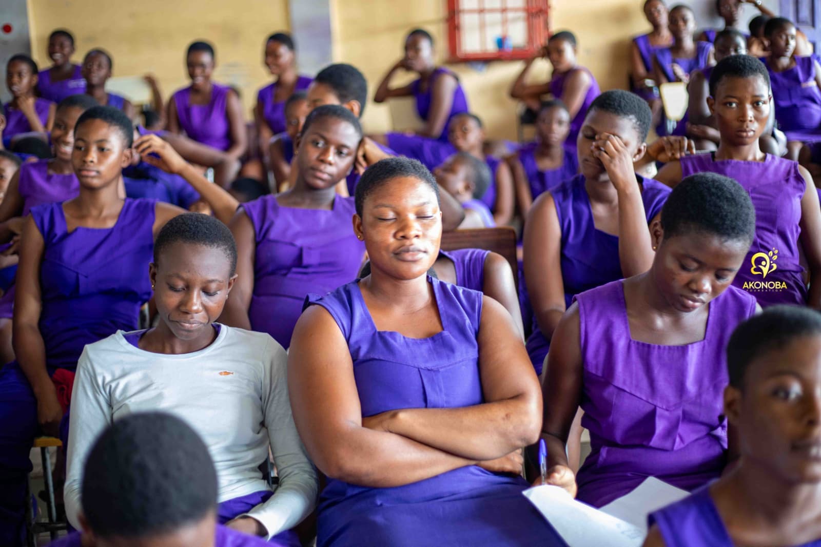 Mfantsiman Girls' Mental Health Talk — photograph 4 of 29.