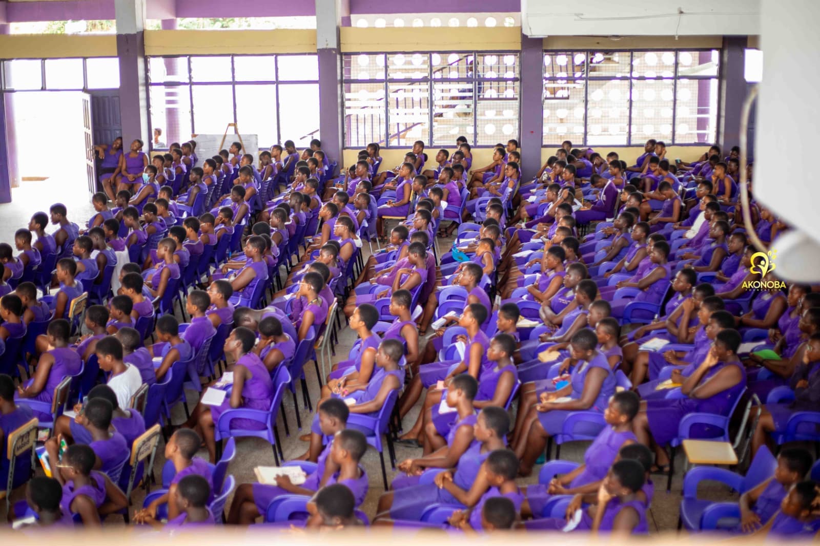 Mfantsiman Girls' Mental Health Talk — photograph 8 of 29.