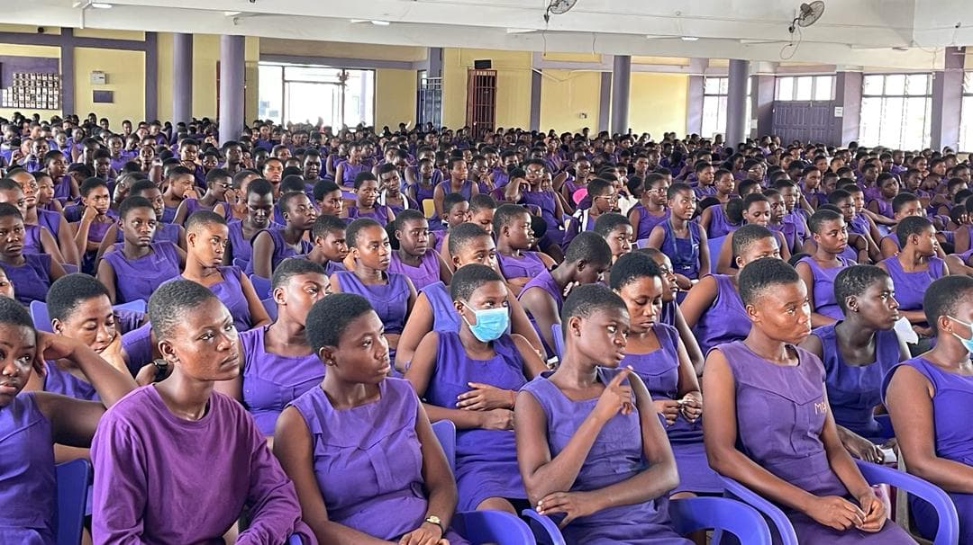 Mfantsiman Girls' Mental Health Talk — photograph 11 of 29.