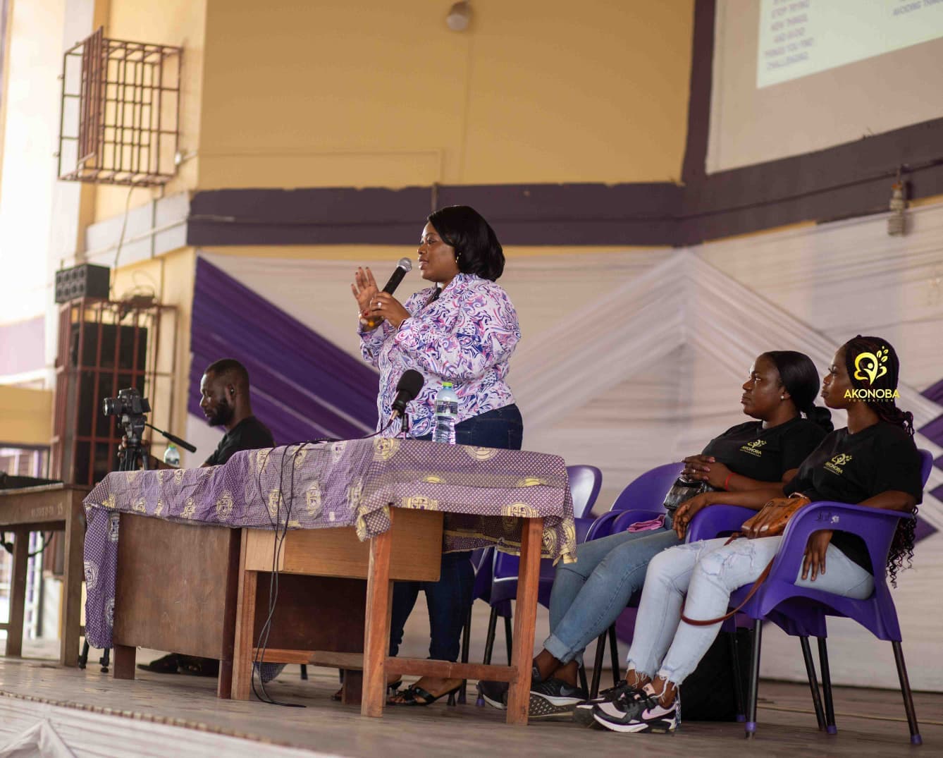 Mfantsiman Girls' Mental Health Talk — photograph 12 of 29.