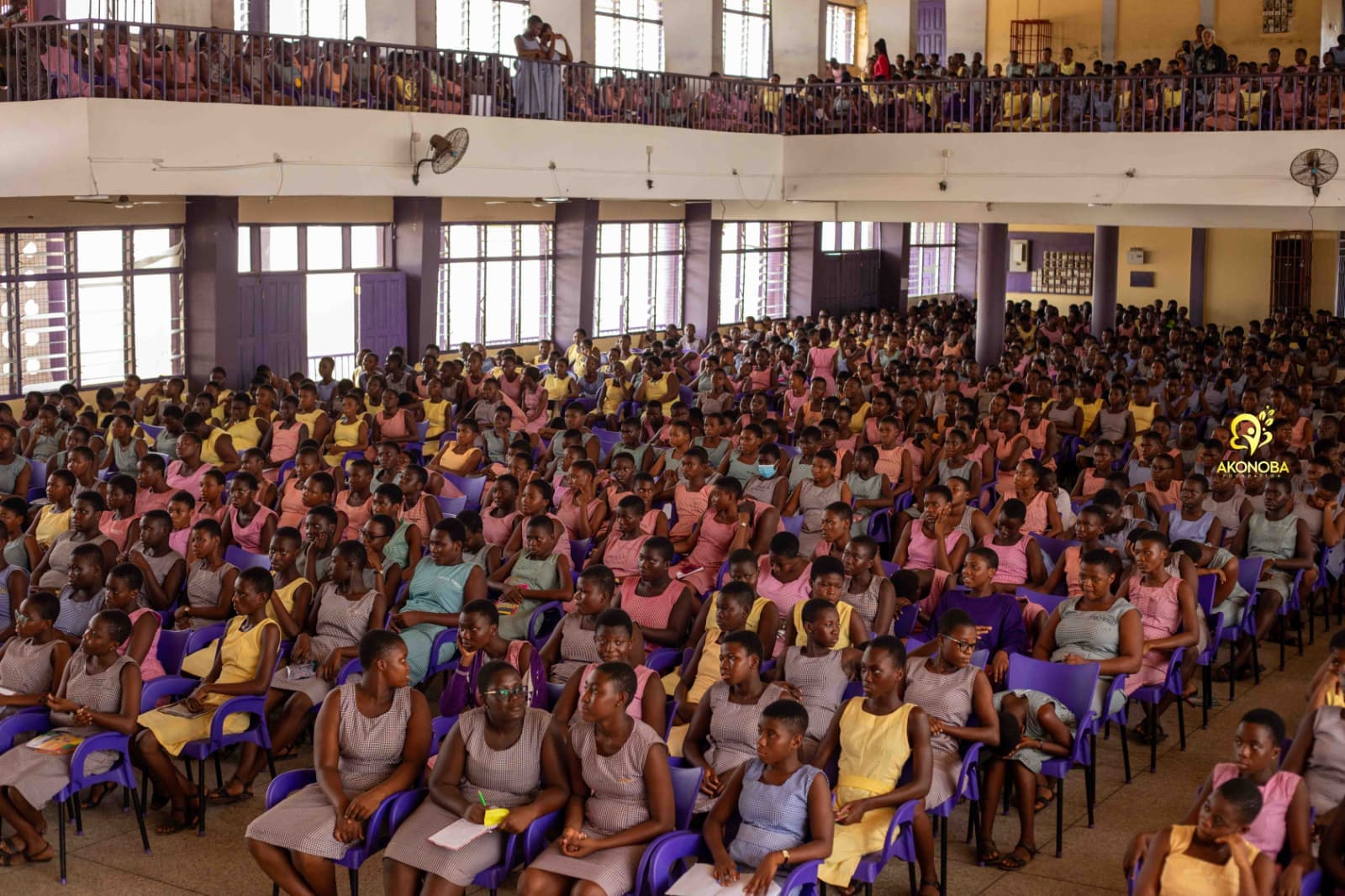 Mfantsiman Girls' Mental Health Talk — photograph 13 of 29.