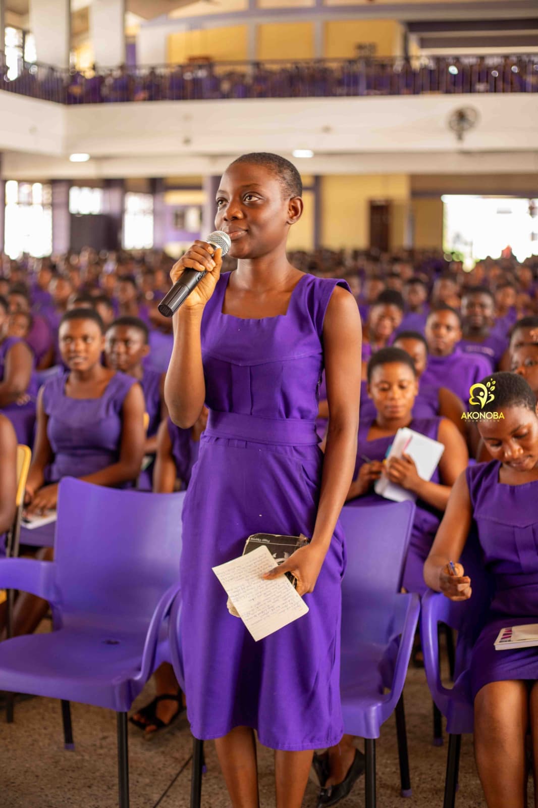 Mfantsiman Girls' Mental Health Talk — photograph 14 of 29.