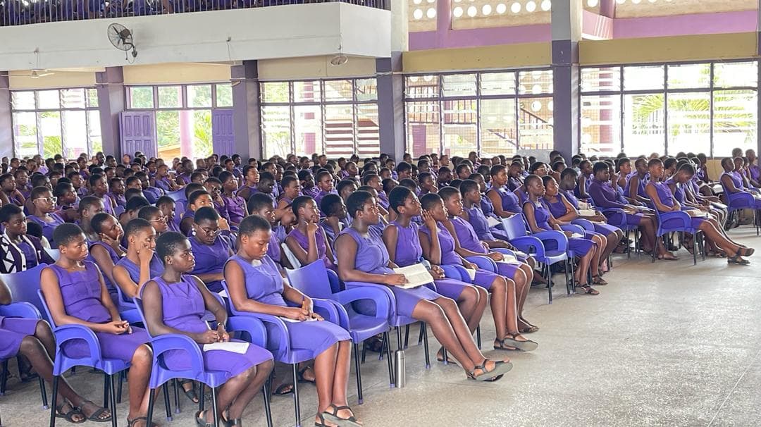 Mfantsiman Girls' Mental Health Talk — photograph 15 of 29.