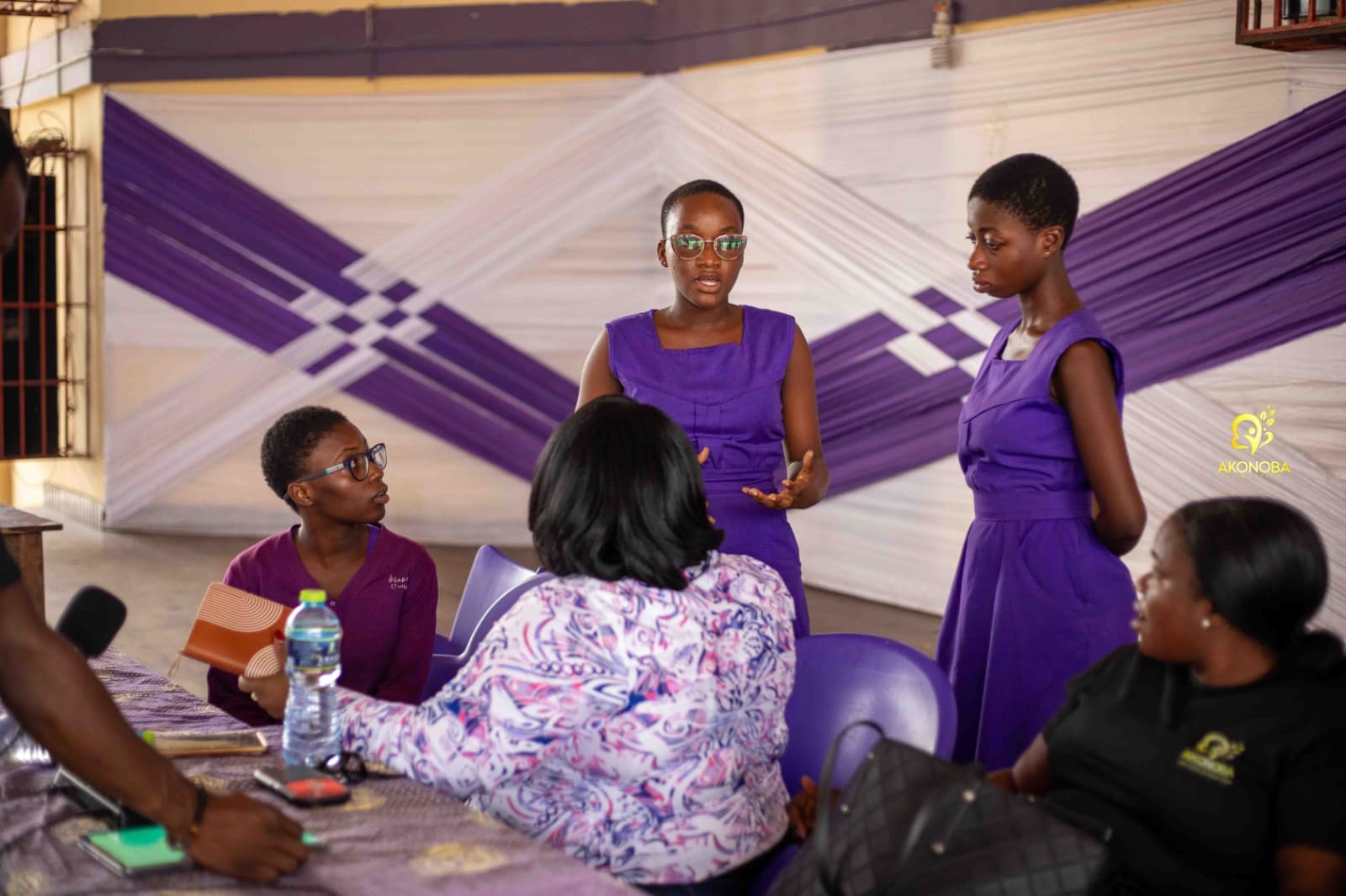 Mfantsiman Girls' Mental Health Talk — photograph 25 of 29.